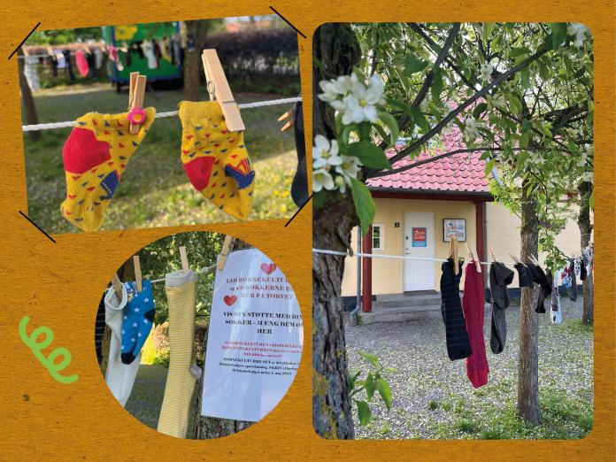 Collage med billeder fra året