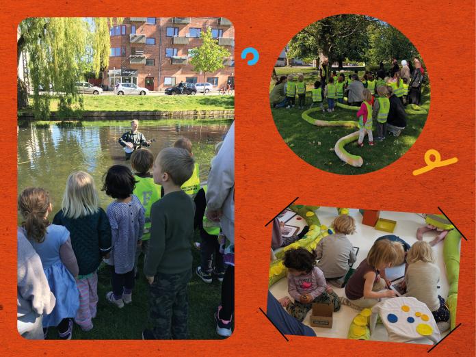 Collage med billeder fra året