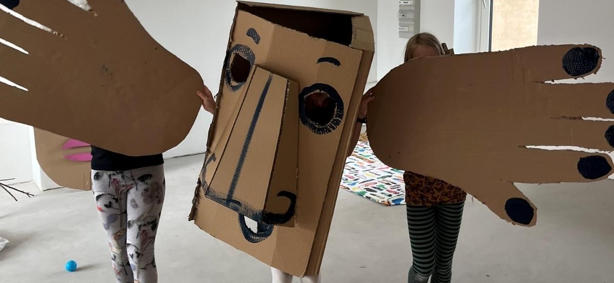 Billede af dukke fra paraden GIGANTERNE KOMMER