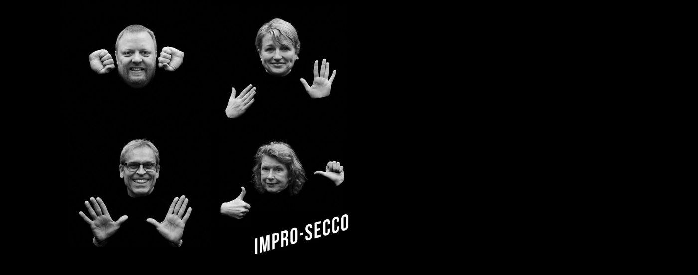 alle deltagere fra impro-secco